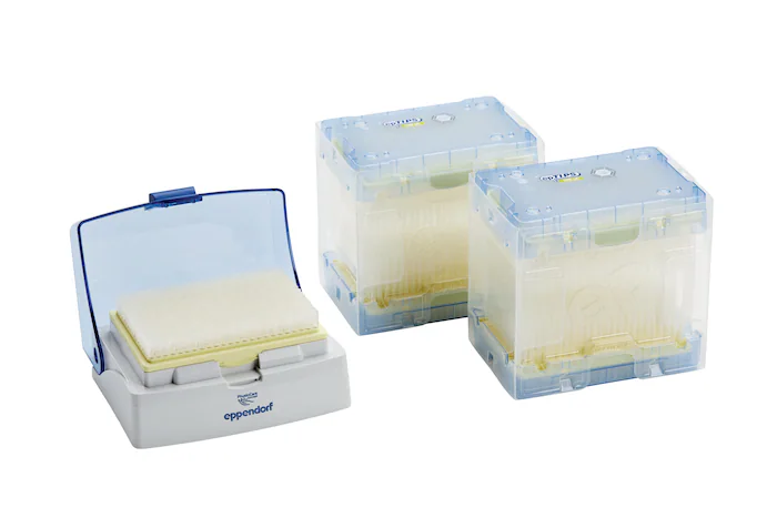 Наконечники epT.I.P.S.® Set Eppendorf Quality, 0,1 - 20 мкл, 42 мм, светло-розовые, 1 920 наконечников (5 лотков × 384 шт.)