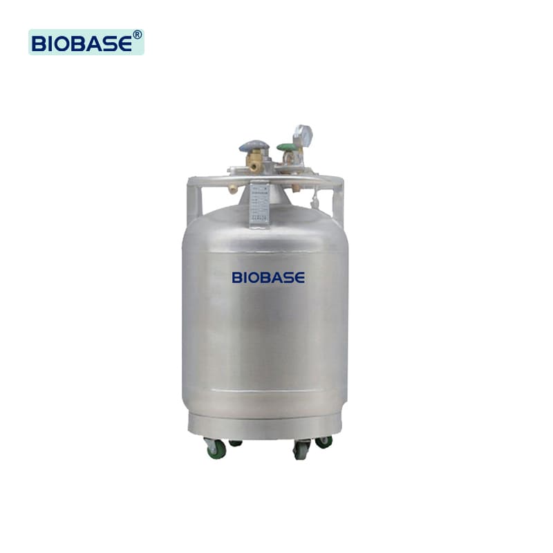 Резервуар для хранения жидкого азота (LN2) под давлением YDZ-30, высота 450 мм, статическое испарение 2,5 %, 30 л