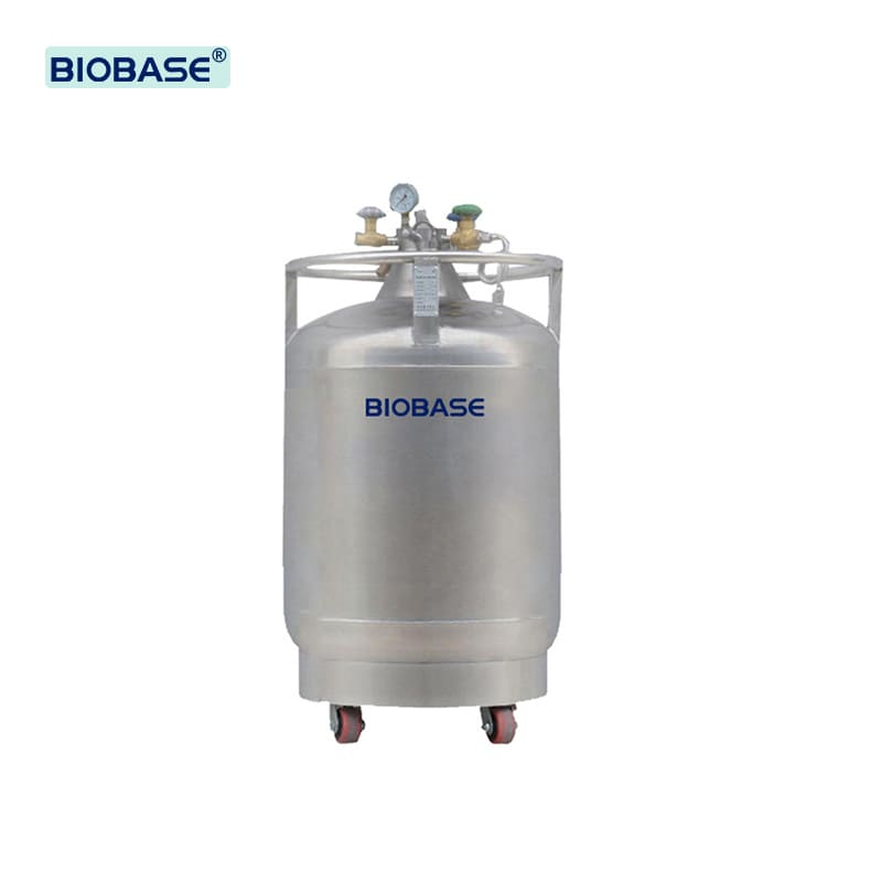Резервуар для хранения жидкого азота (LN2) под давлением YDZ-200, высота 1320 мм, статическое испарение 1,2 %, 200 л